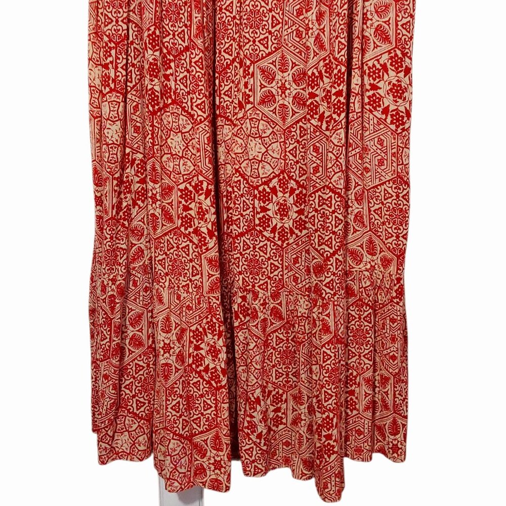Go Softly Like New Patio Caftan House Dress Pockets Comfy/Flowy/Boho/Soft - Sm - Picture 5 of 10
